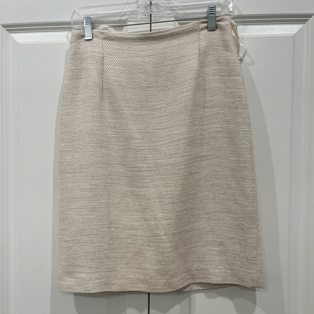 Antonio Melani High Waist Tweed Pencil Skirt